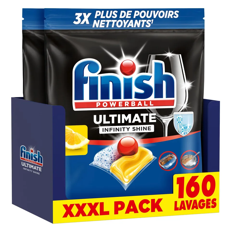 finish-ultimate-citron-pastilles-lave-vaisselle-160-capsules image 1