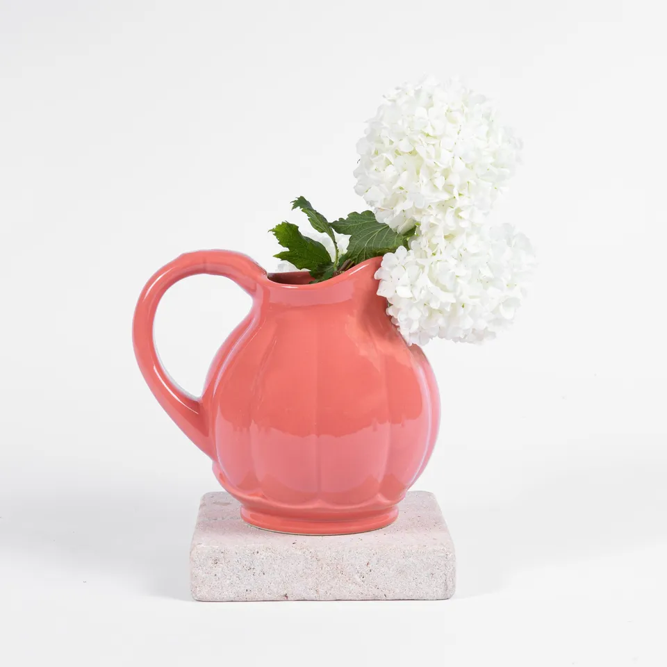 ogre-la-fabrique-c-t-table-pichet-melon-porcelaine-terracotta image 1
