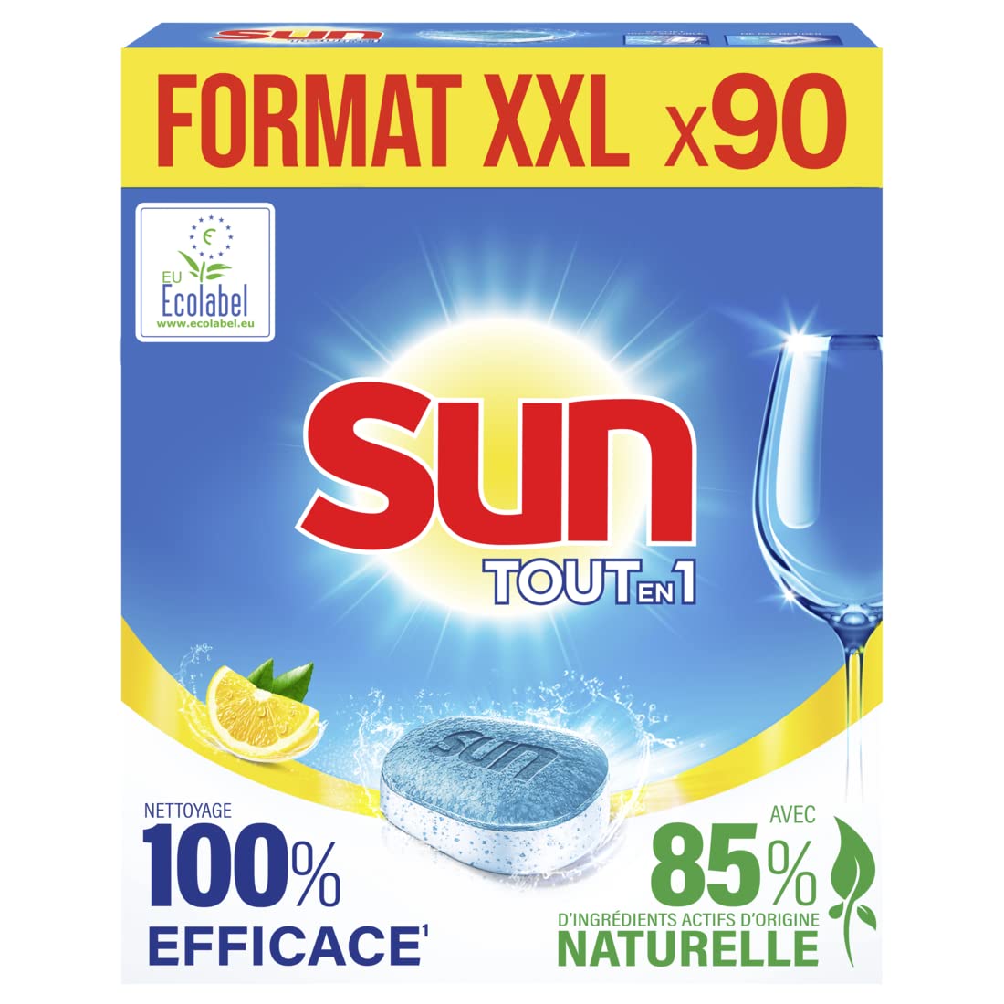 sun-tout-en-1-pastilles-citron-ecolabel-90-nettoyant-3-doses image 2