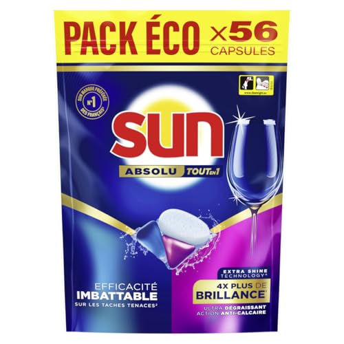 sun-absolu-tout-en-1-capsules-lave-vaisselle-x56-brillance-anti-calcaire image 6