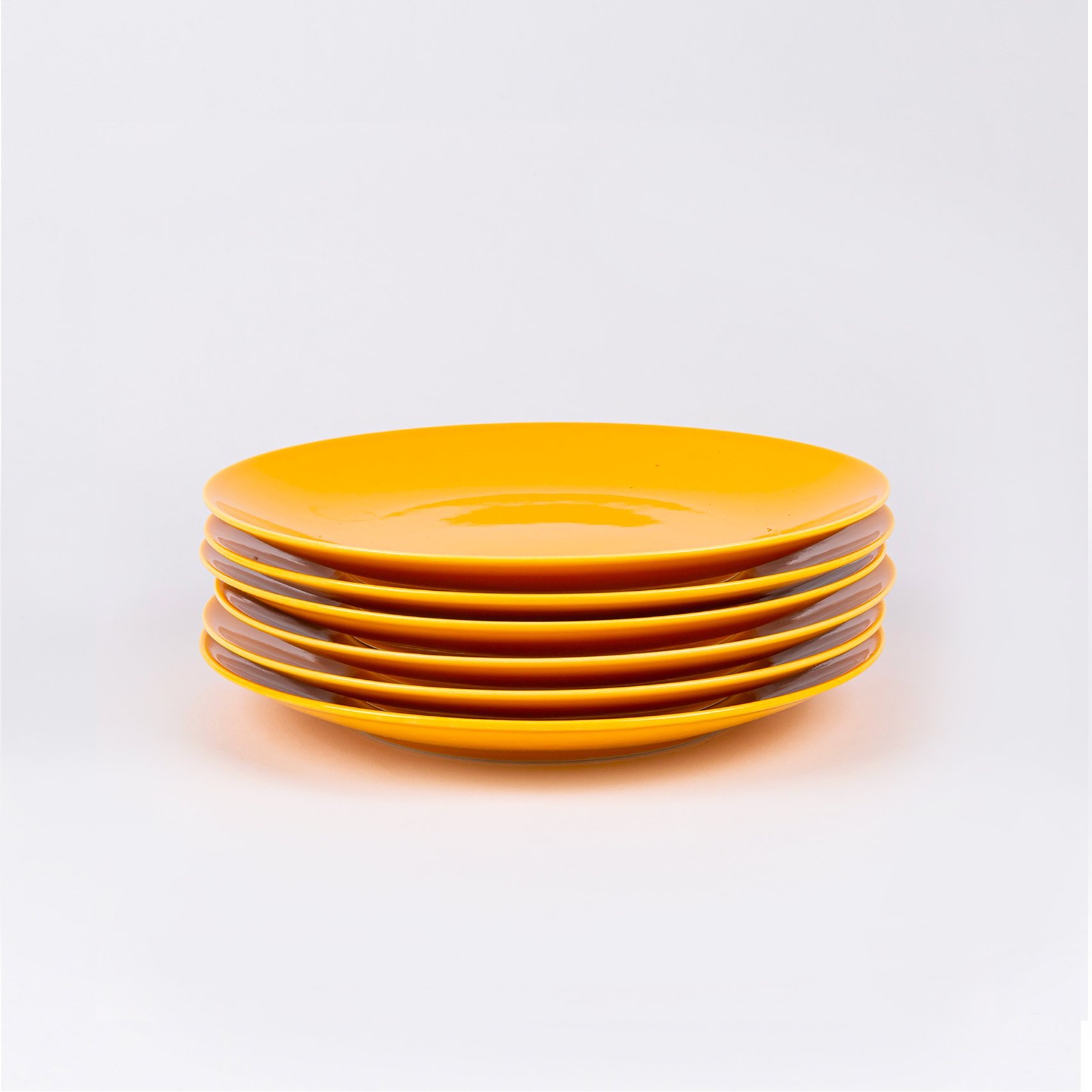 ogre-la-fabrique-essentielle-assiette-dessert-porcelaine-jaune-moutarde-19cm image 8