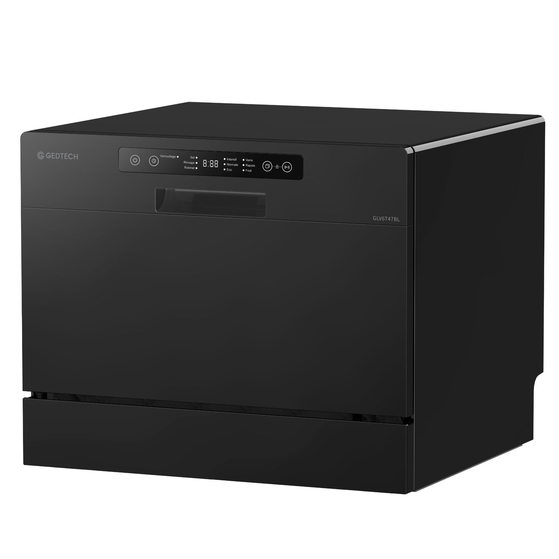 gedtech-lave-vaisselle-table-top-6-couverts-noir-47-db image 5