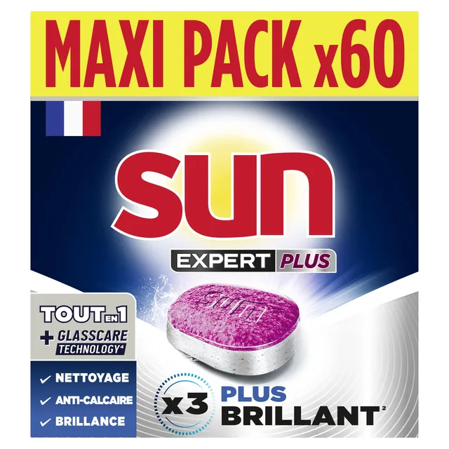 sun-expert-plus-brillance-tablettes-lave-vaisselle-x60 image 1