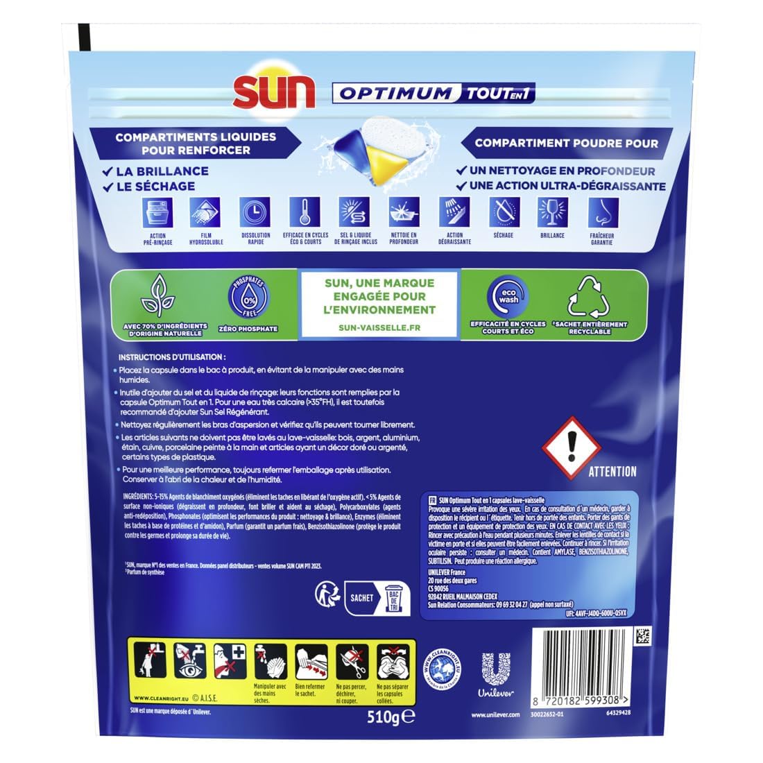 sun-optimum-pastilles-lave-vaisselle-citron-x34 image 3