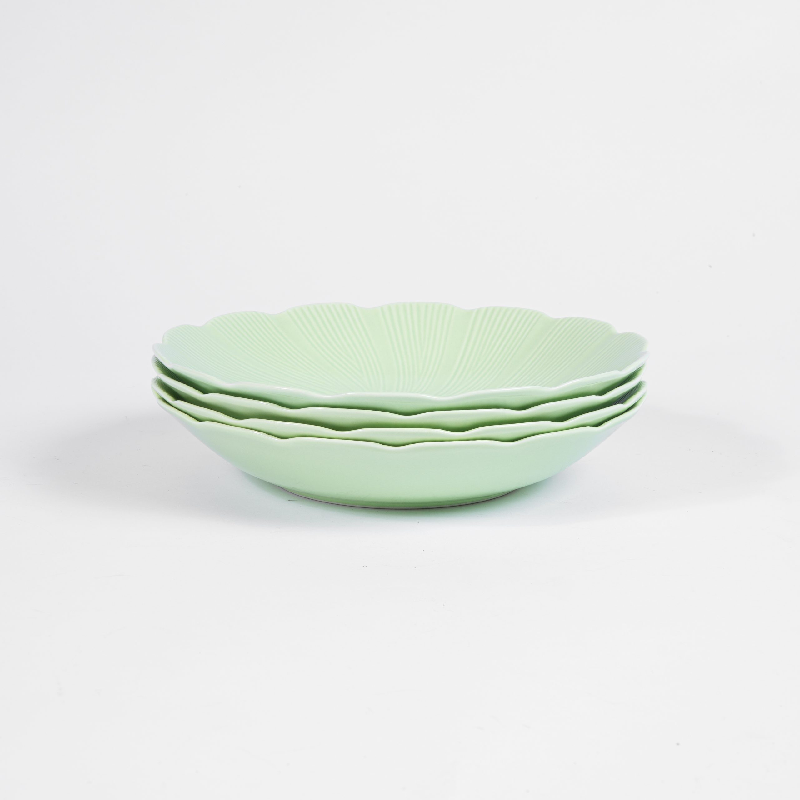 ogre-la-fabrique-tahiti-assiette-creuse-porcelaine-verte-festonn-e-22-cm image 2
