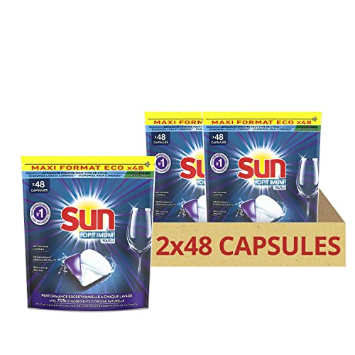 sun-optimum-tout-en-1-capsules-lave-vaisselle-x96-lot-2x48 image 2
