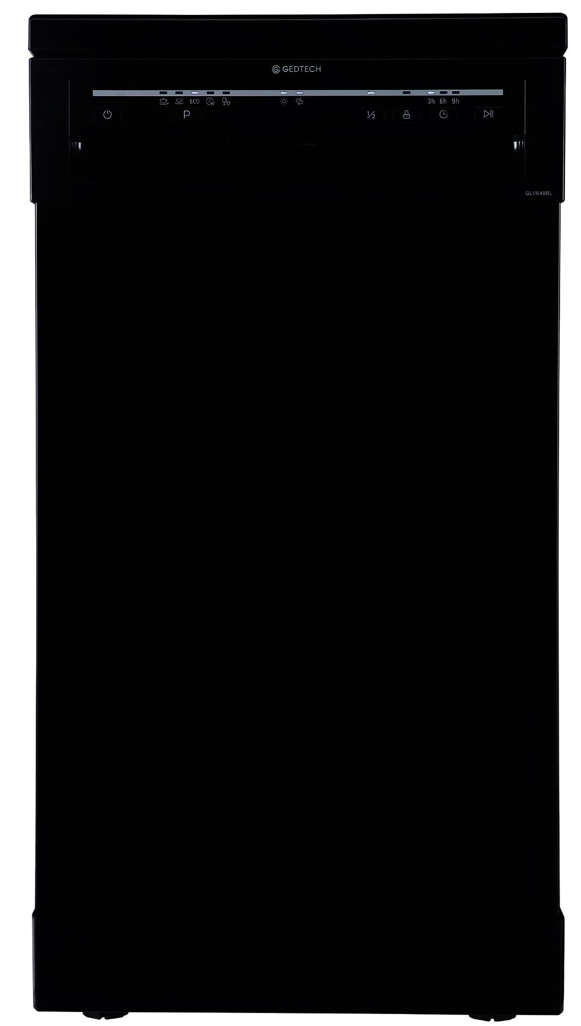 gedtech-lave-vaisselle-glv649bl-9-couverts-noir-45-cm-classe-c image 1
