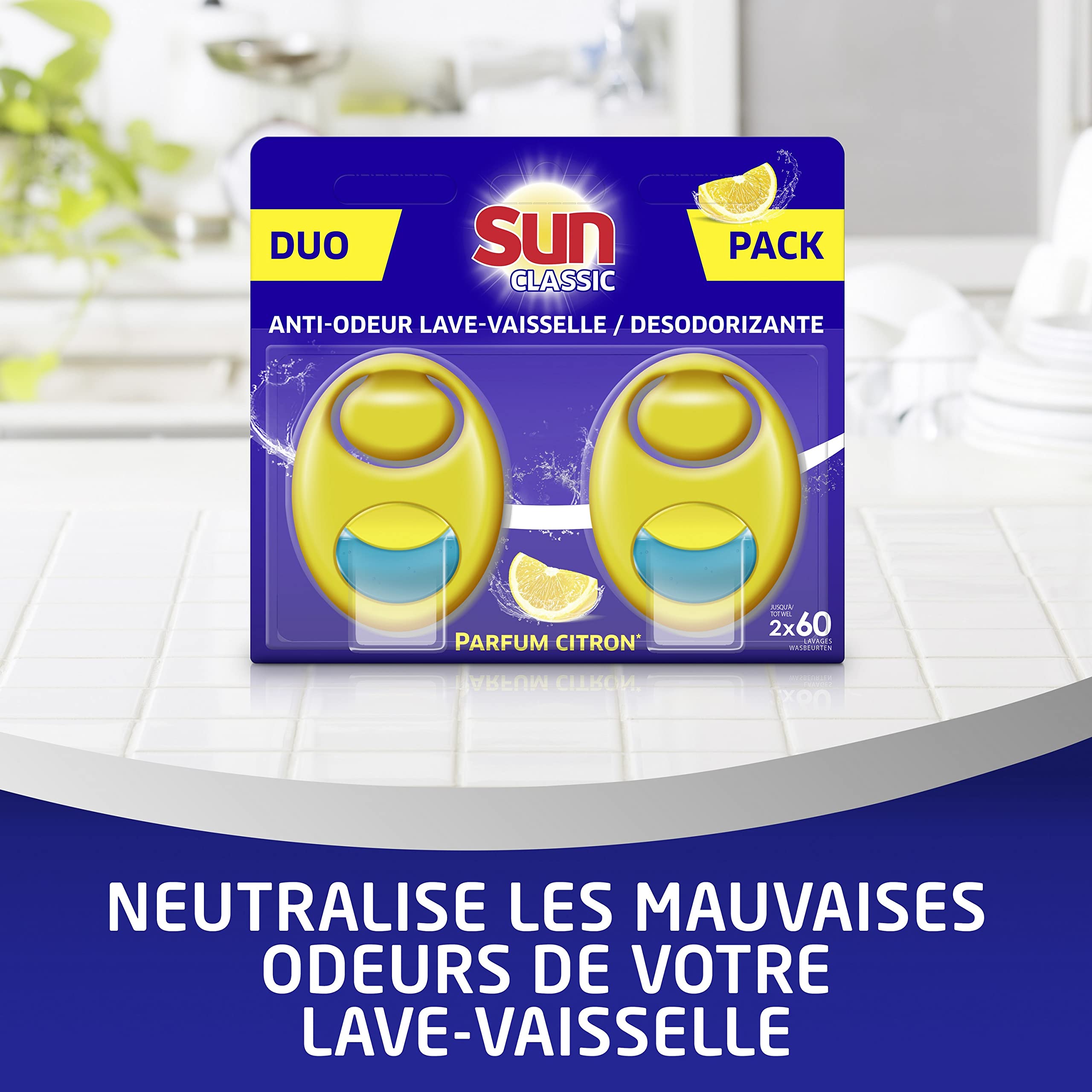 sun-d-odorisant-lave-vaisselle-citron-duo-pack-2x60-doses image 3