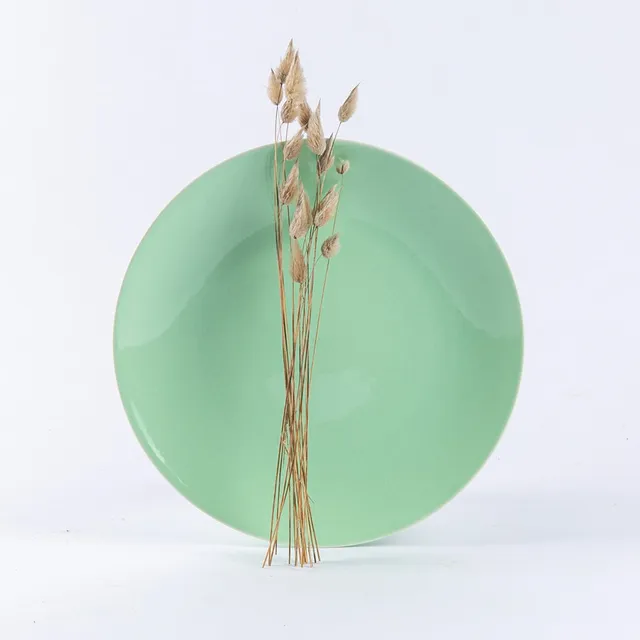 ogre-la-fabrique-essentielle-assiette-plate-vert-amande-25-cm image 1