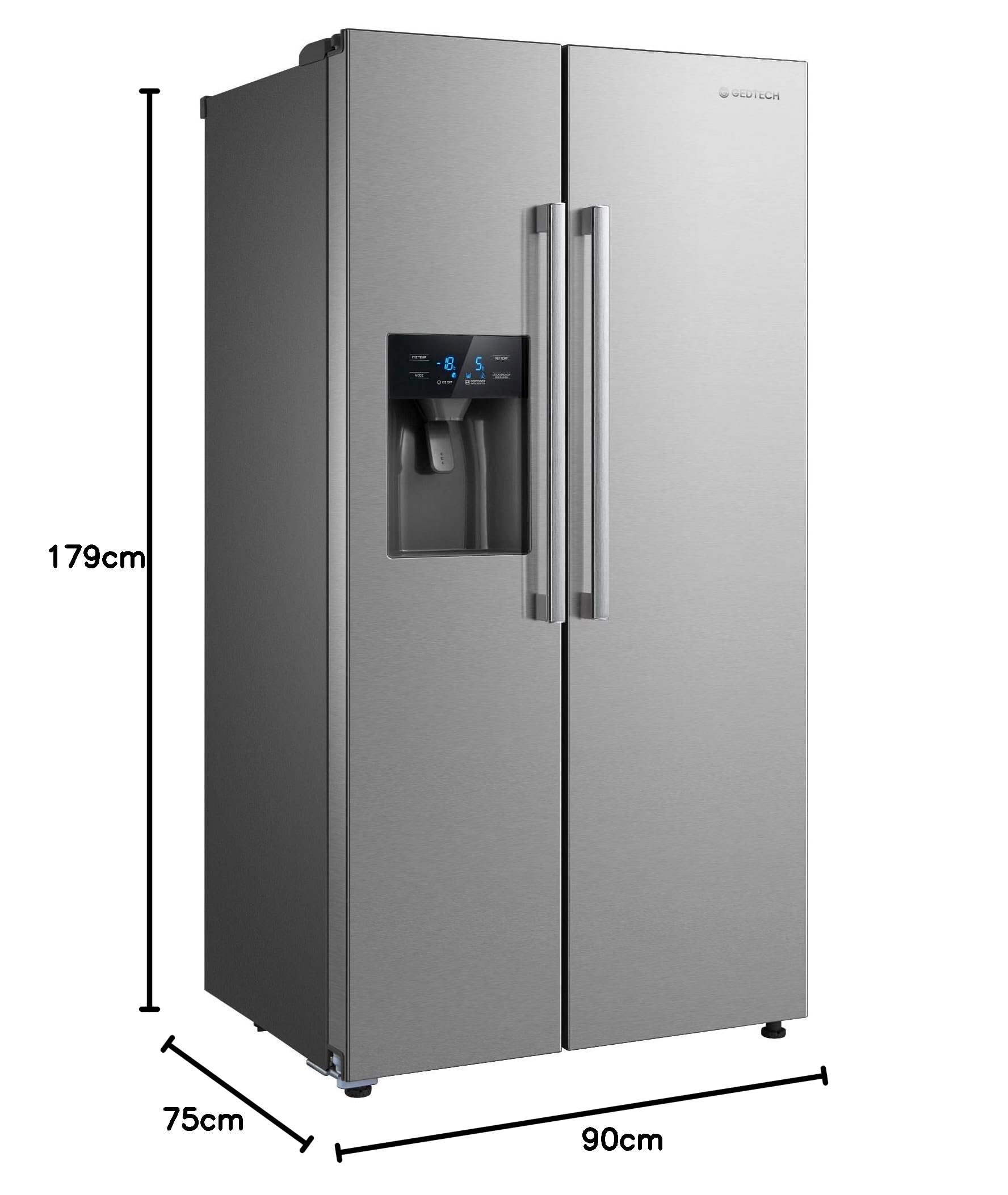 gedtech-r-frig-rateurs-gsbsi490ix-am-ricain-inox-490-l image 4