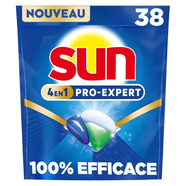 sun-expert-plus-pro-expert-capsules-lave-vaisselle-38-lavages image 1