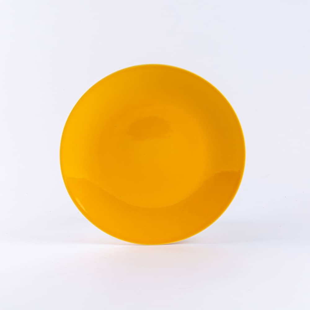 ogre-la-fabrique-essentielle-assiette-plate-ronde-jaune-moutarde-25-cm image 4