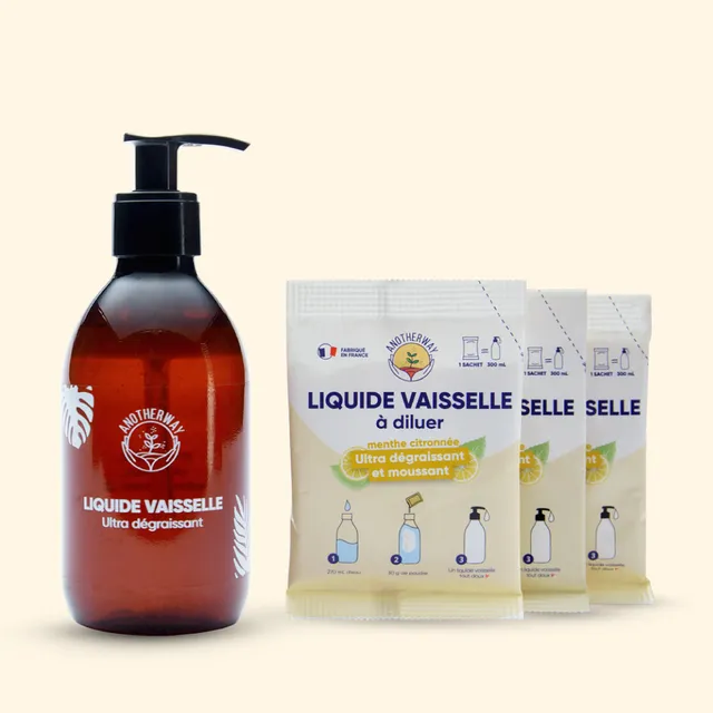 anotherway-vaisselle-cologique-liquide-vaisselle-menthe-citron-3x300-ml image 1