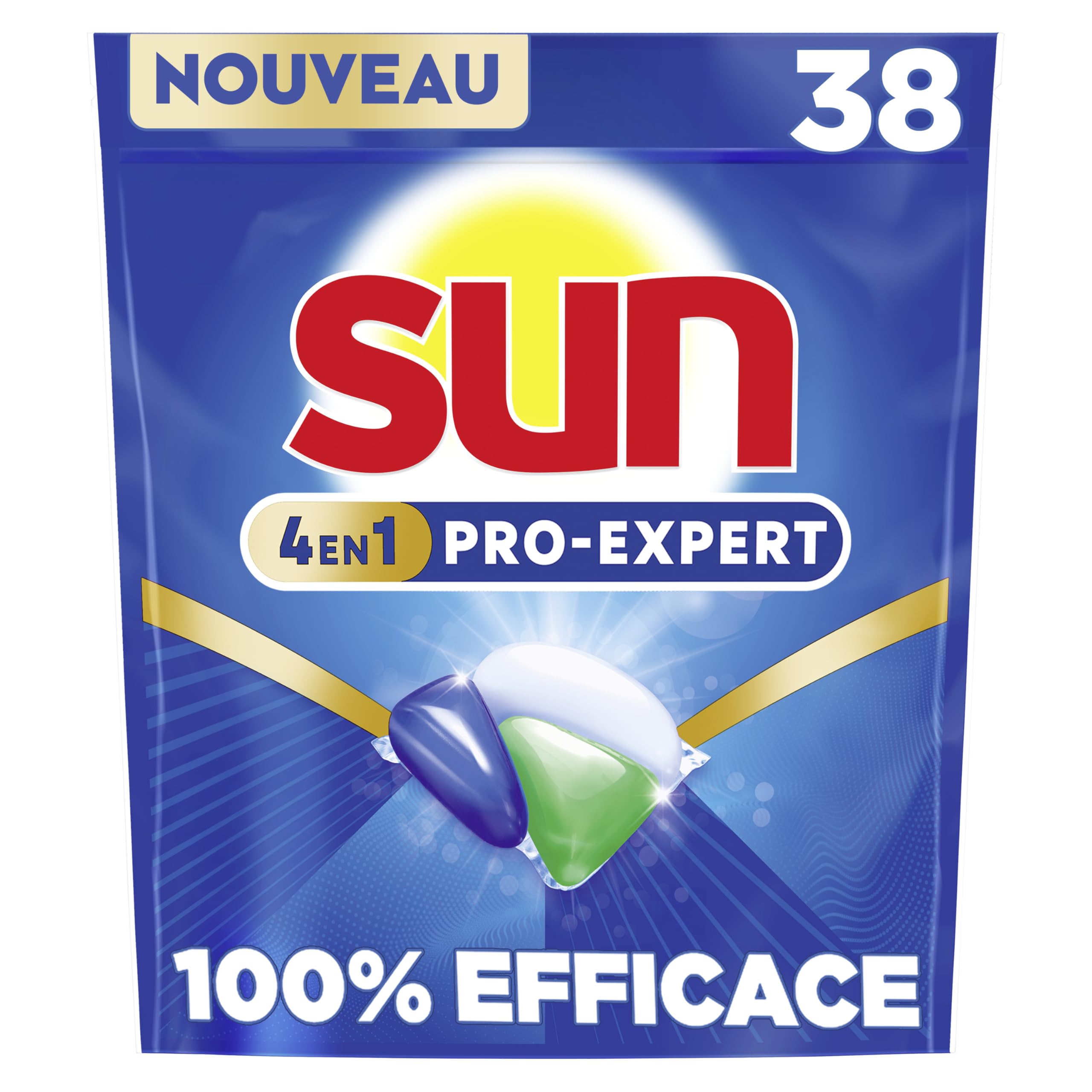 sun-expert-plus-pro-expert-capsules-lave-vaisselle-38-lavages image 1