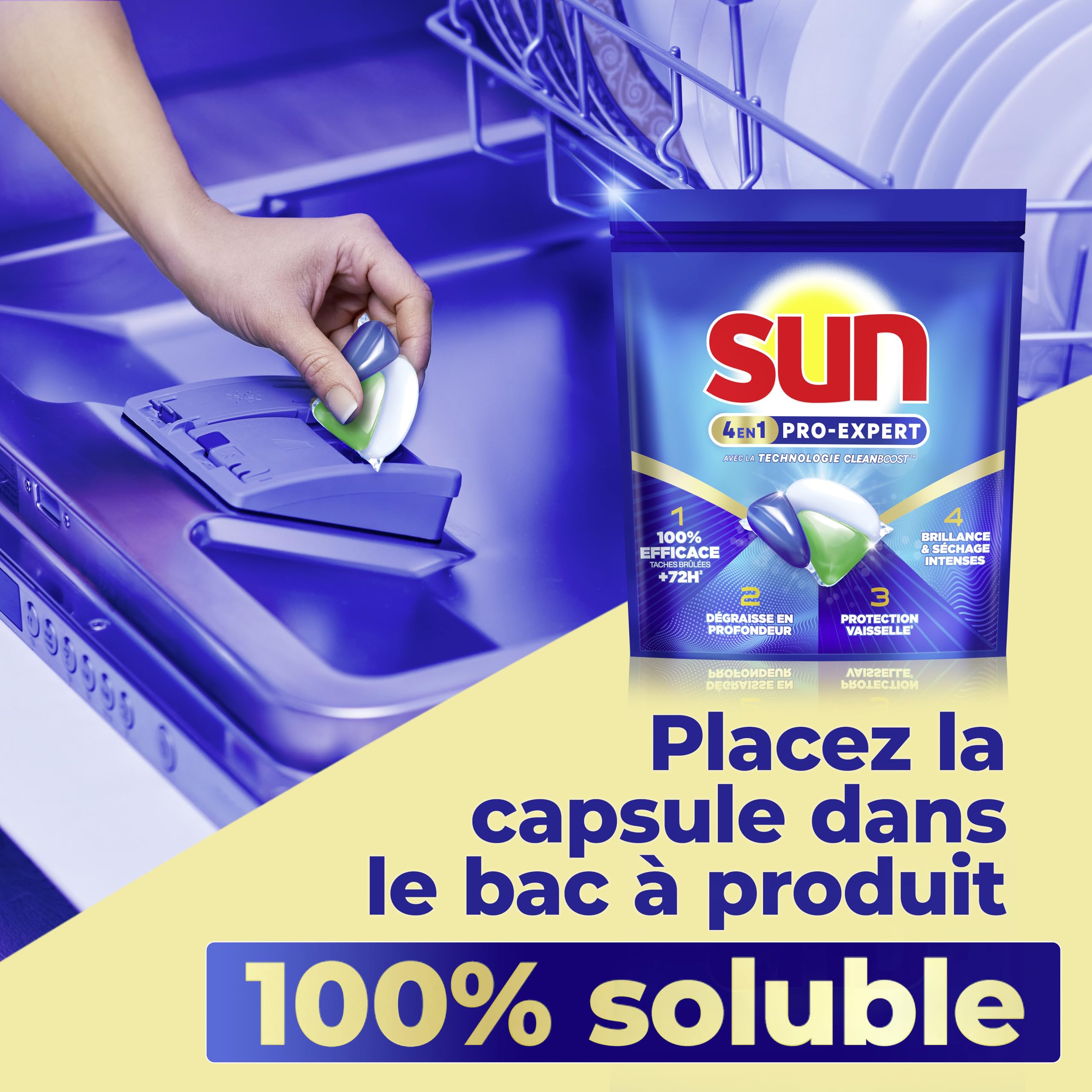sun-expert-plus-tout-en-1-tablettes-lave-vaisselle-x40-citron image 5