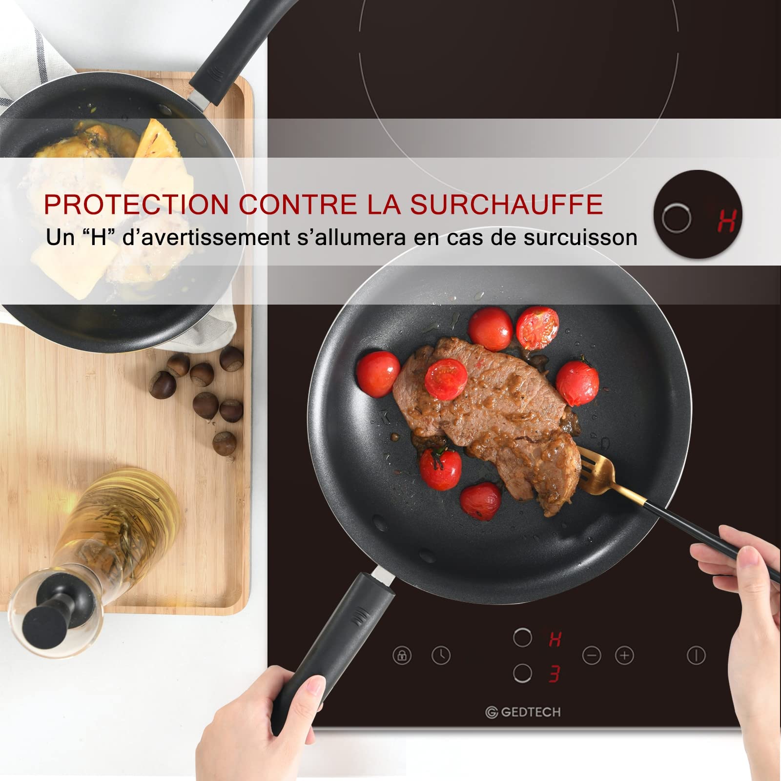 gedtech-gtv2z3000b-plaque-vitroc-ramique-2-foyers-3000w image 4