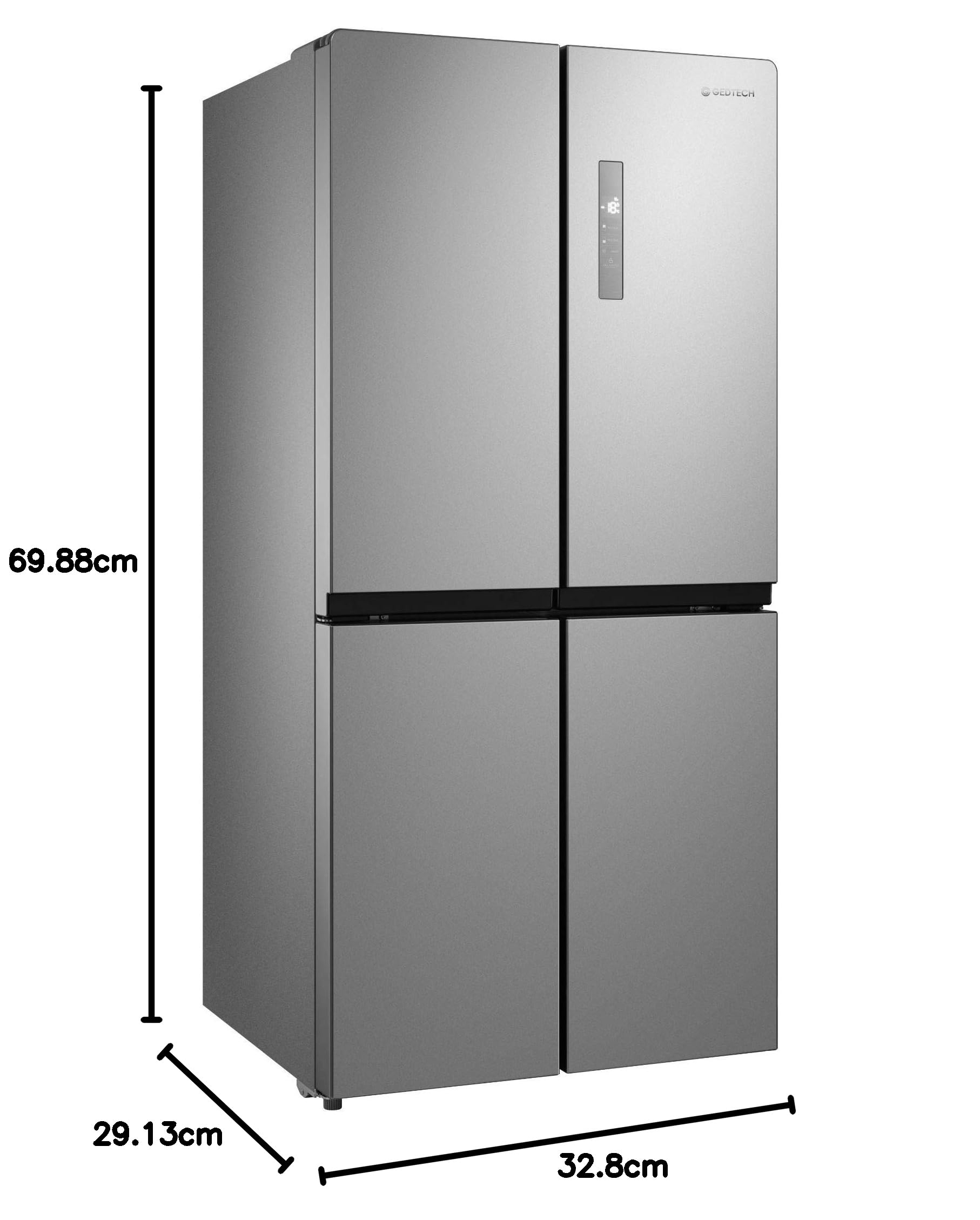 gedtech-r-frig-rateurs-gmp470ix-multi-portes-470-l-inox-no-frost image 5