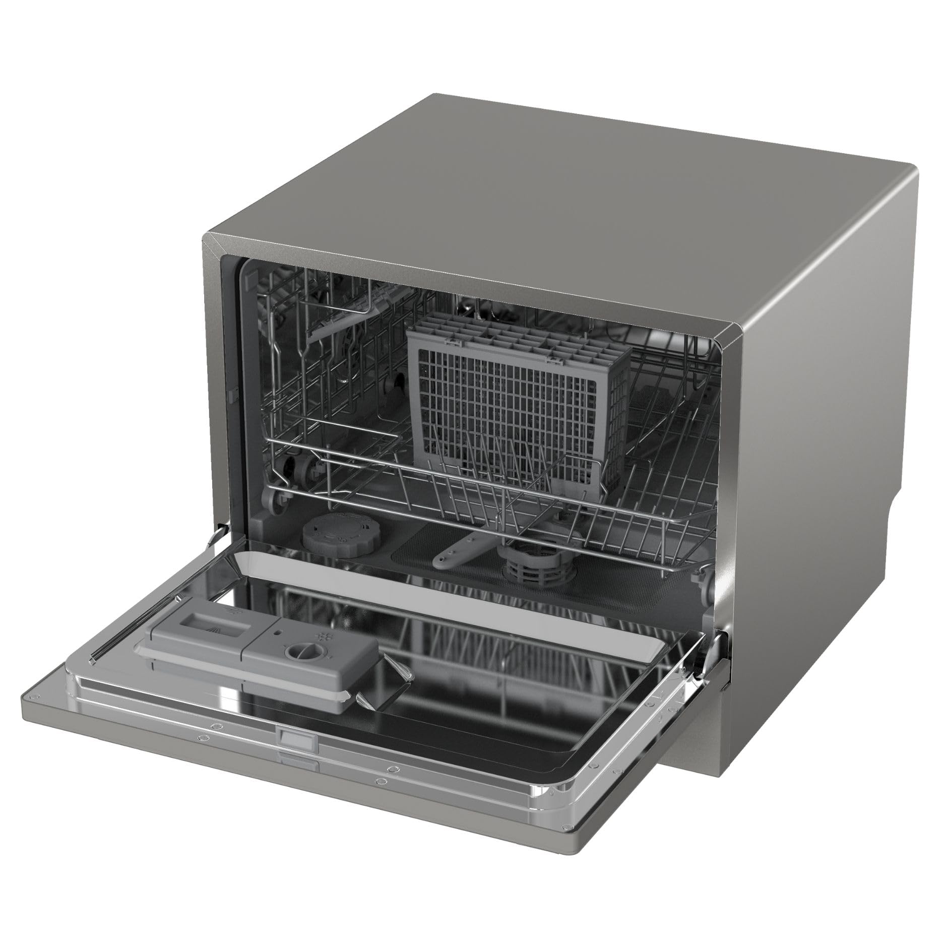 gedtech-lave-vaisselle-glv6t47sl-lave-vaisselle-6-couverts-gris image 3
