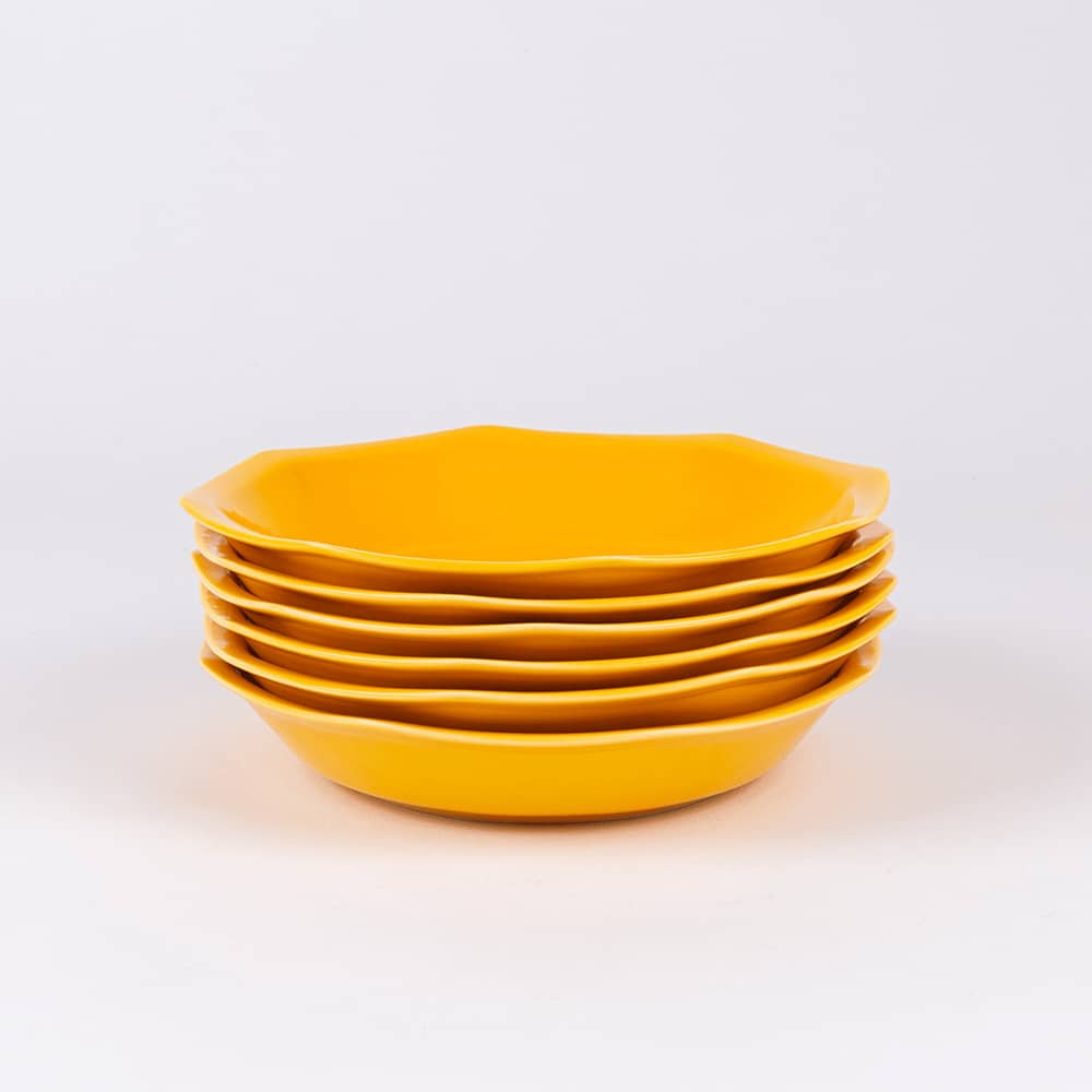 ogre-la-fabrique-intemporelle-assiette-creuse-porcelaine-jaune-moutarde-19-cm image 3
