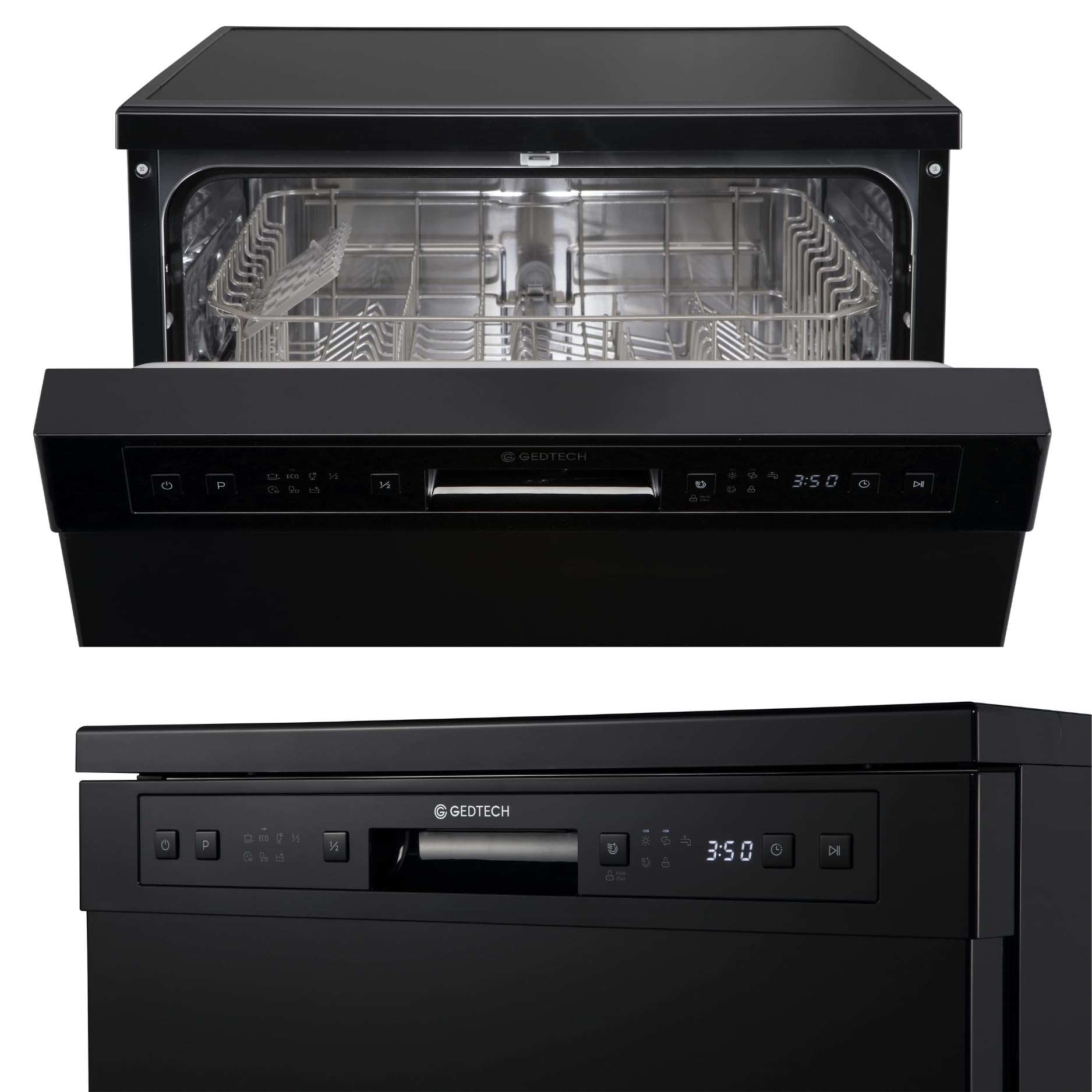 gedtech-glv1247bln-lave-vaisselle-posable-12-couverts-noir-47db image 3