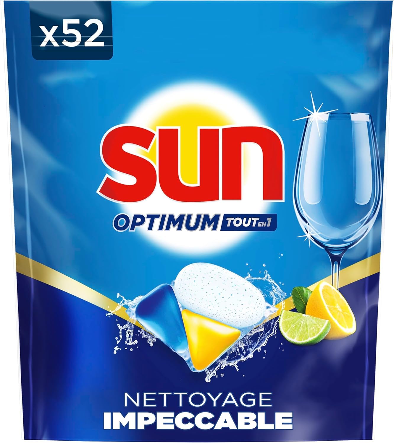 sun-optimum-tout-en-1-capsules-lave-vaisselle-x52-agrumes-parfum image 1