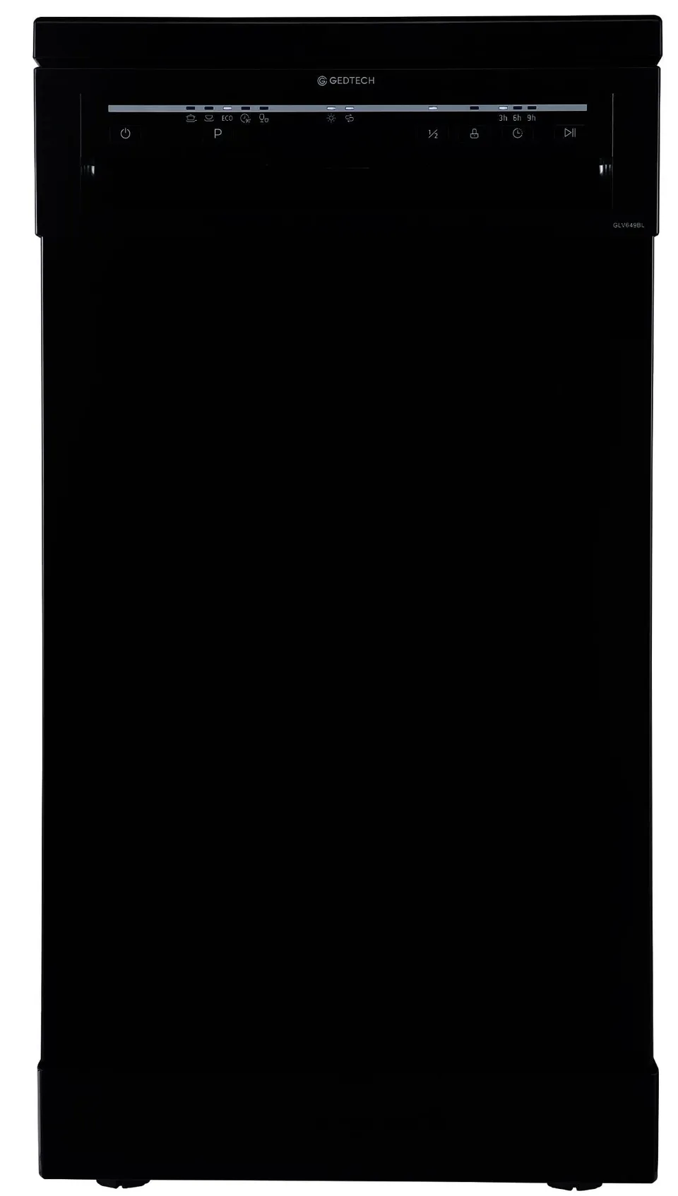 gedtech-lave-vaisselle-glv649bl-9-couverts-noir-45-cm-classe-c image 1