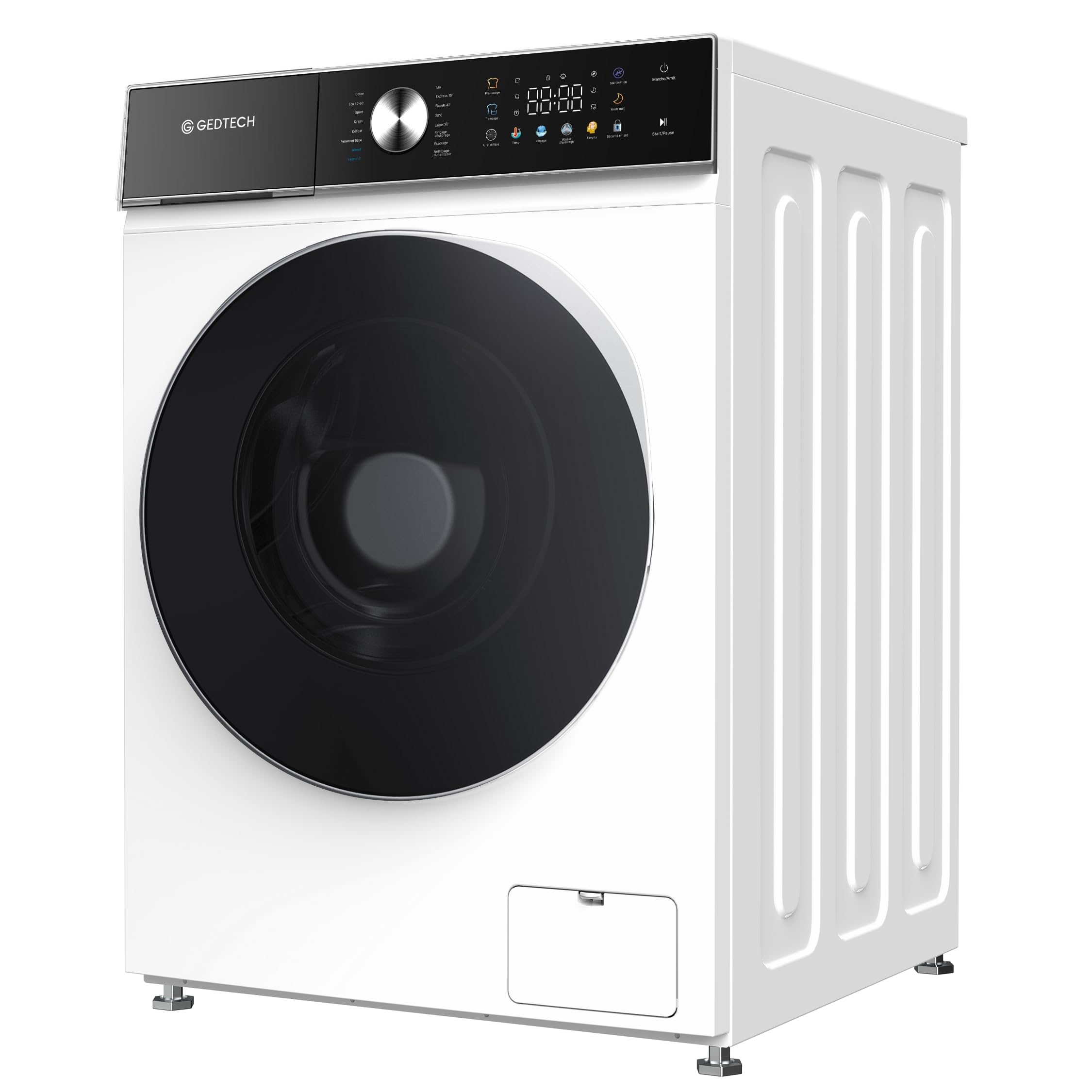 gedtech-lave-linge-gllps121400wh-lave-linge-12-kg-blanc image 3