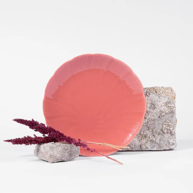 ogre-la-fabrique-tahiti-assiette-plate-festonn-e-terracotta-25-cm image 1