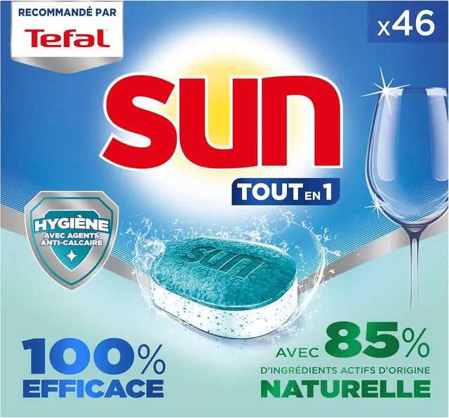 sun-tout-en-1-hygi-ne-pastilles-lave-vaisselle-x46-ecolabel-naturel image 1