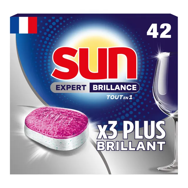 sun-expert-plus-brillance-tablettes-lave-vaisselle-x42 image 1