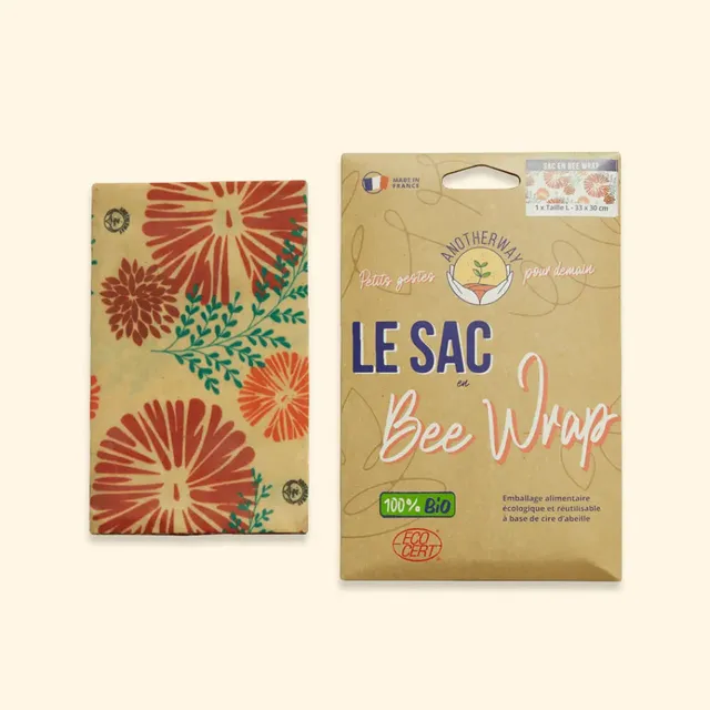 anotherway-sac-en-bee-wrap-taille-l-emballage-r-utilisable image 1