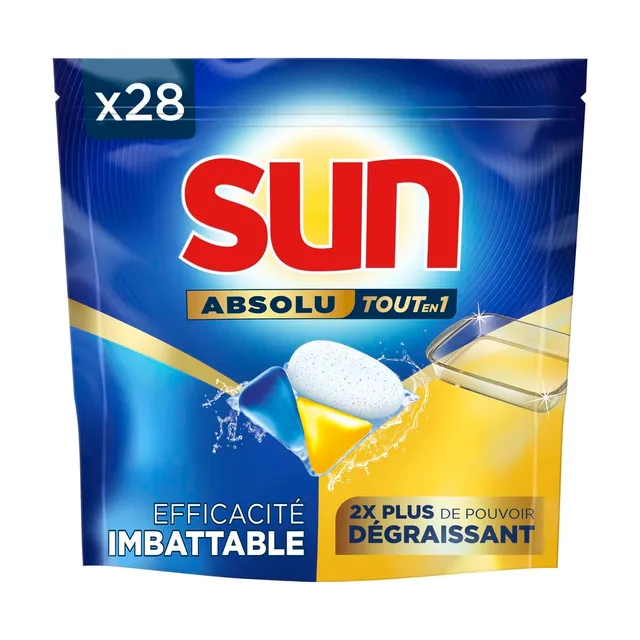 sun-absolu-tout-en-1-capsules-lave-vaisselle-d-graissant-28 image 1