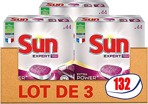 sun-expert-plus-extra-power-tablettes-lave-vaisselle-132-lavages image 8