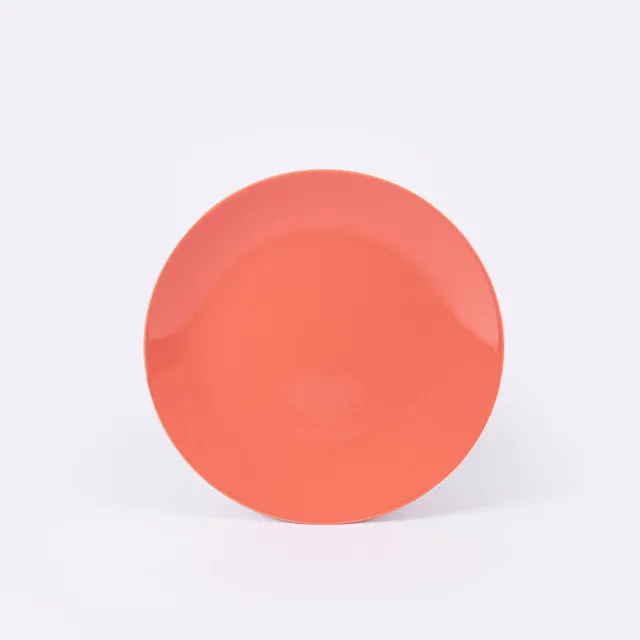 ogre-la-fabrique-essentielle-assiette-plate-porcelaine-terracotta-25-cm image 1