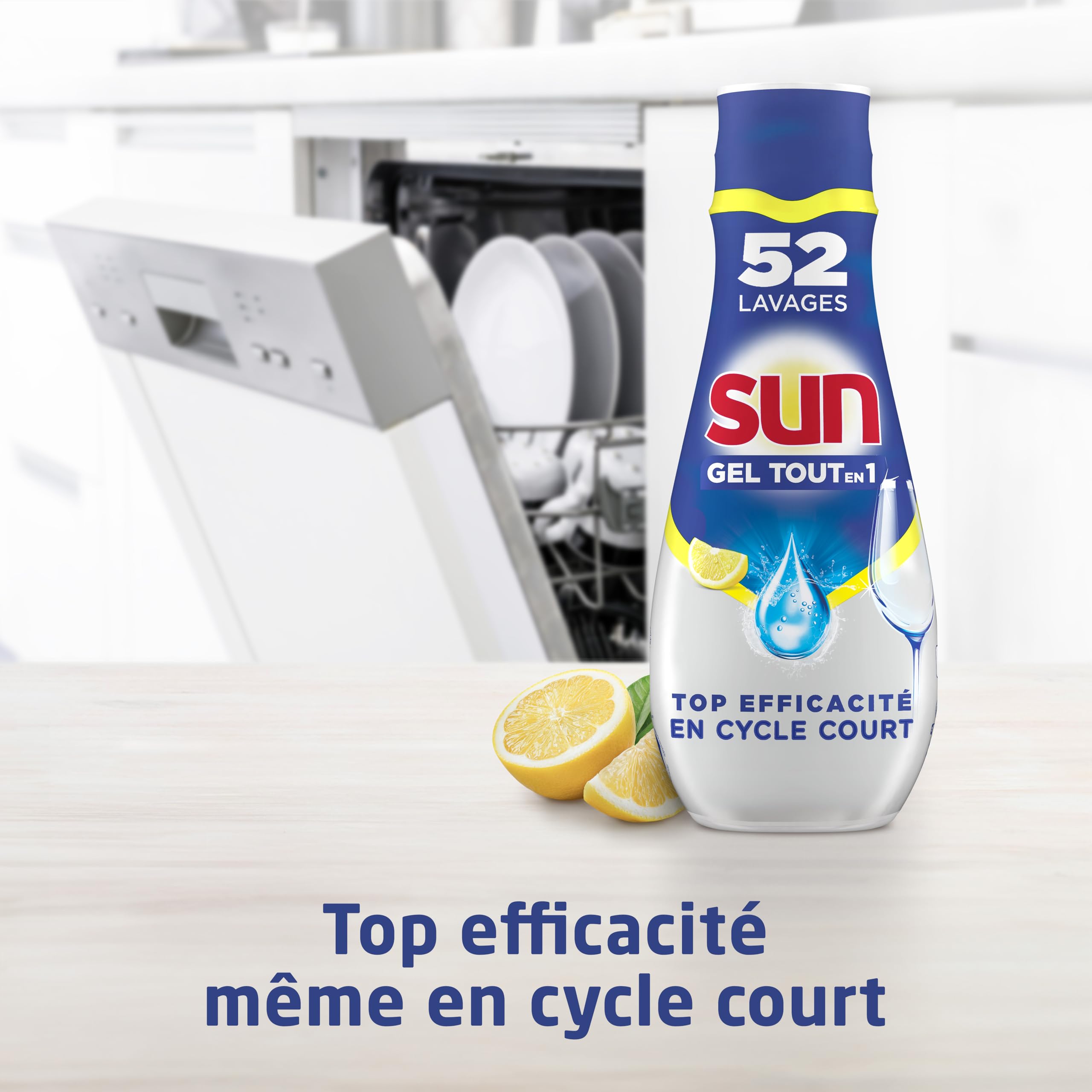 sun-expert-plus-tout-en-1-gel-lave-vaisselle-citron-900ml-52-lavages image 3