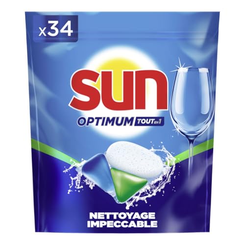 sun-optimum-tout-en-1-pastilles-lave-vaisselle-x34-regular-d-graissant image 8