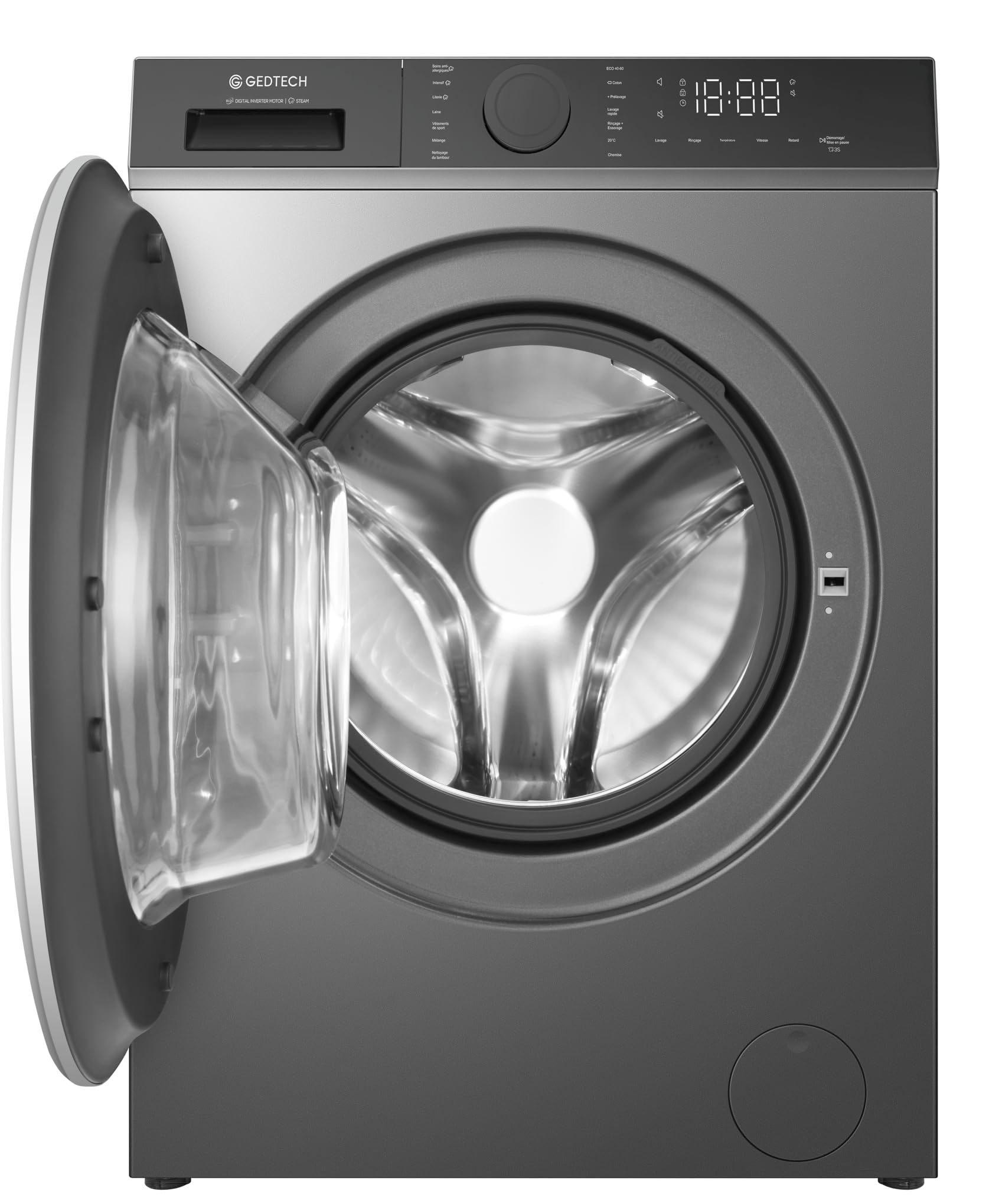 gedtech-lave-linge-steamseries-9-kg-gll90a1400sl-vapeur-classe-a image 3