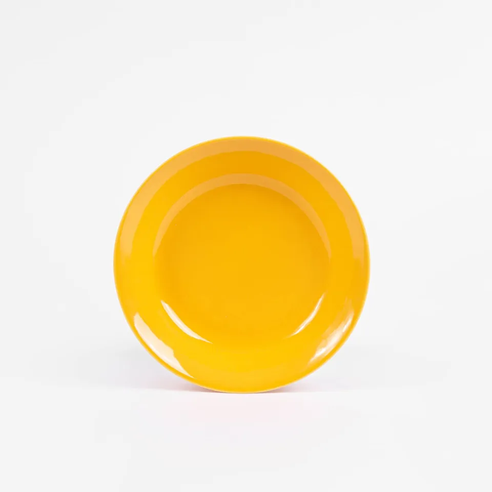 ogre-la-fabrique-essentielle-assiette-creuse-jaune-moutarde-19cm image 1