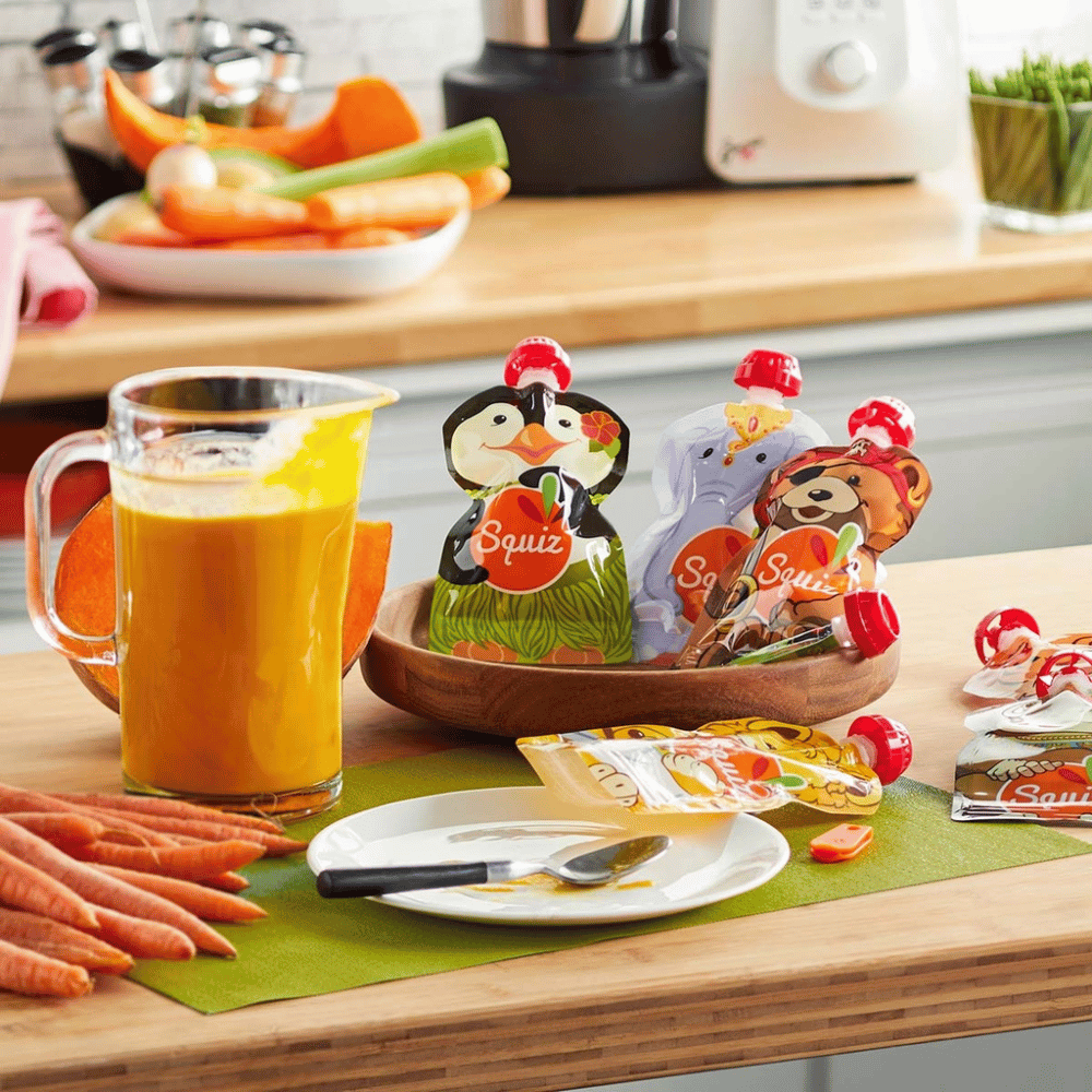 anotherway-gourdes-compote-r-utilisables-x7-carnaval-130-ml image 6