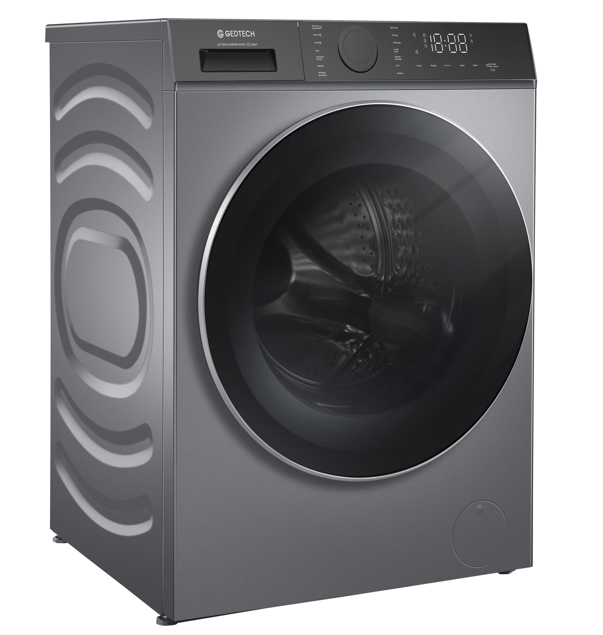gedtech-lave-linge-steamseries-9-kg-gll90a1400sl-vapeur-classe-a image 2