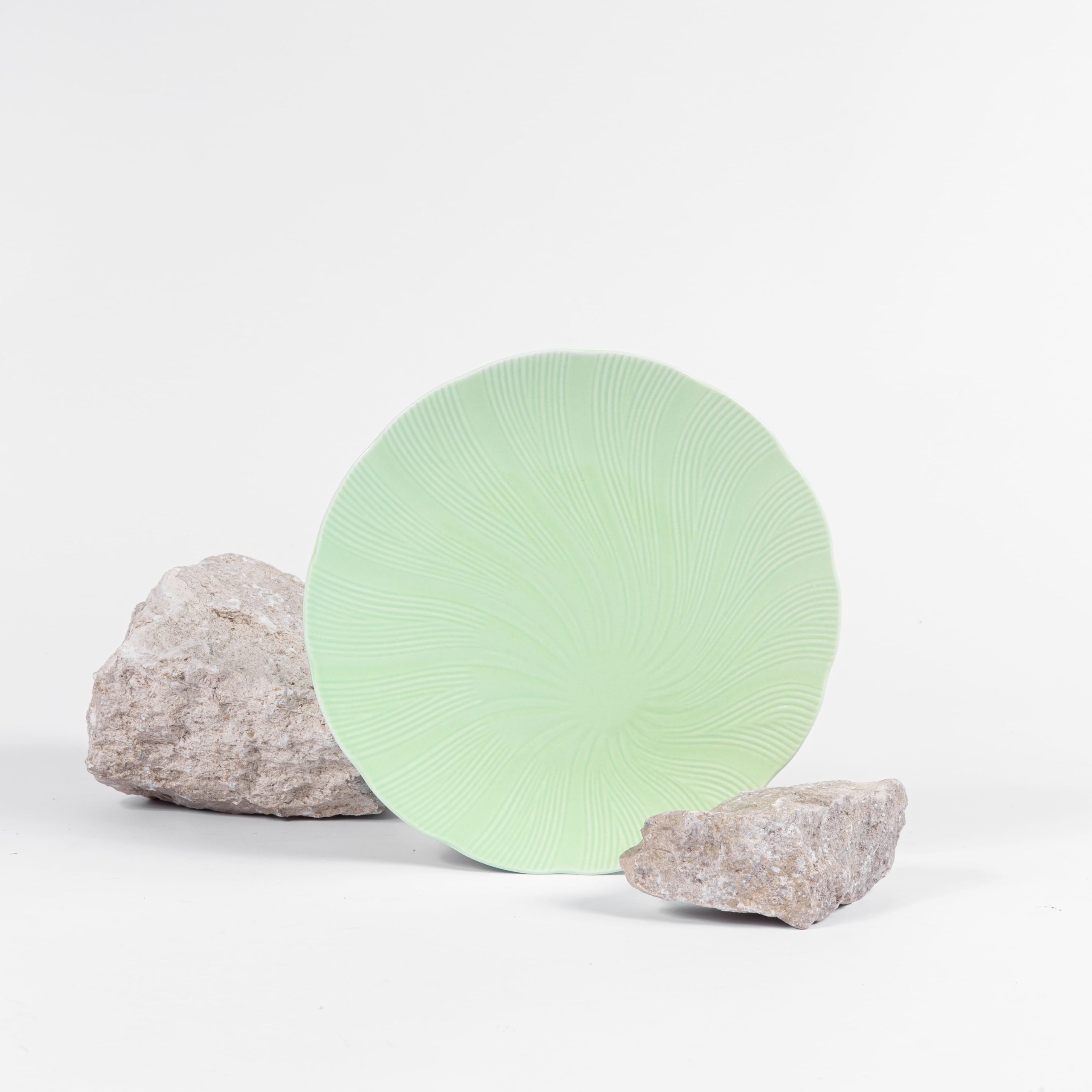 ogre-la-fabrique-tahiti-assiette-dessert-verte-19-cm image 1