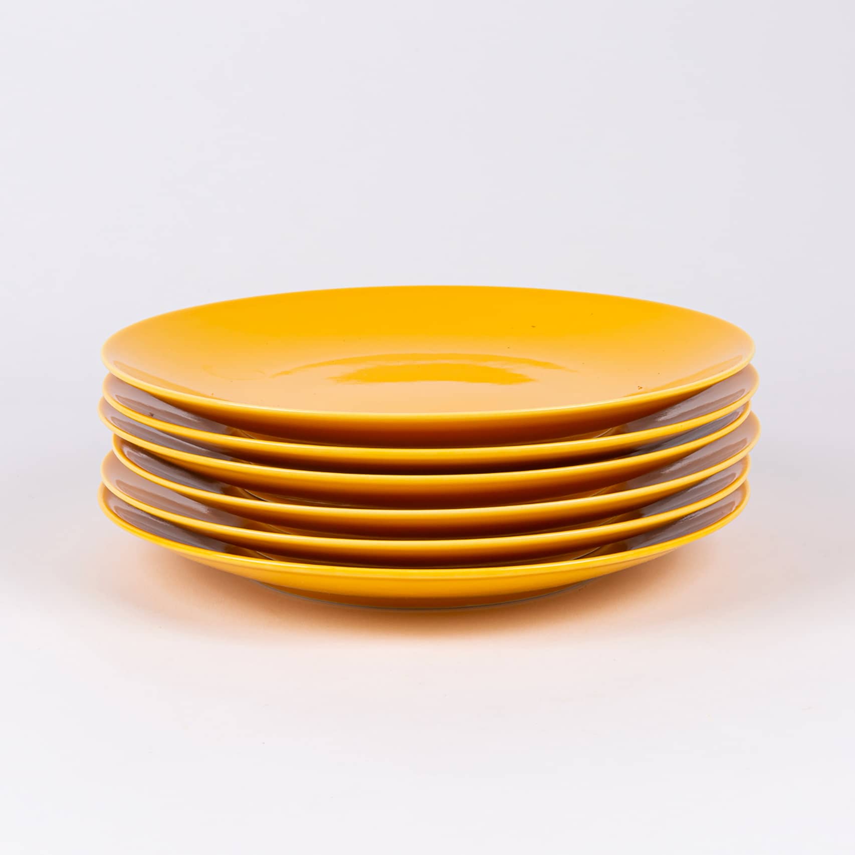 ogre-la-fabrique-essentielle-assiette-plate-ronde-jaune-moutarde-25-cm image 5