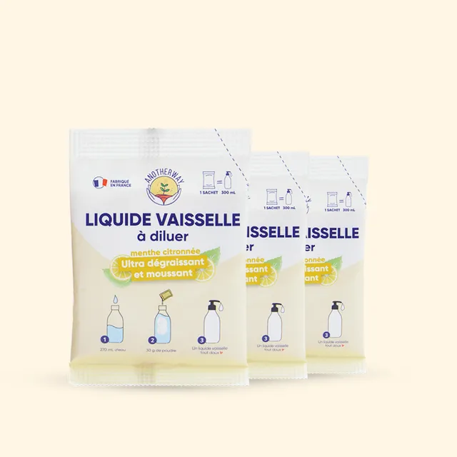 anotherway-vaisselle-cologique-liquide-vaisselle-3-recharges-menthe image 1