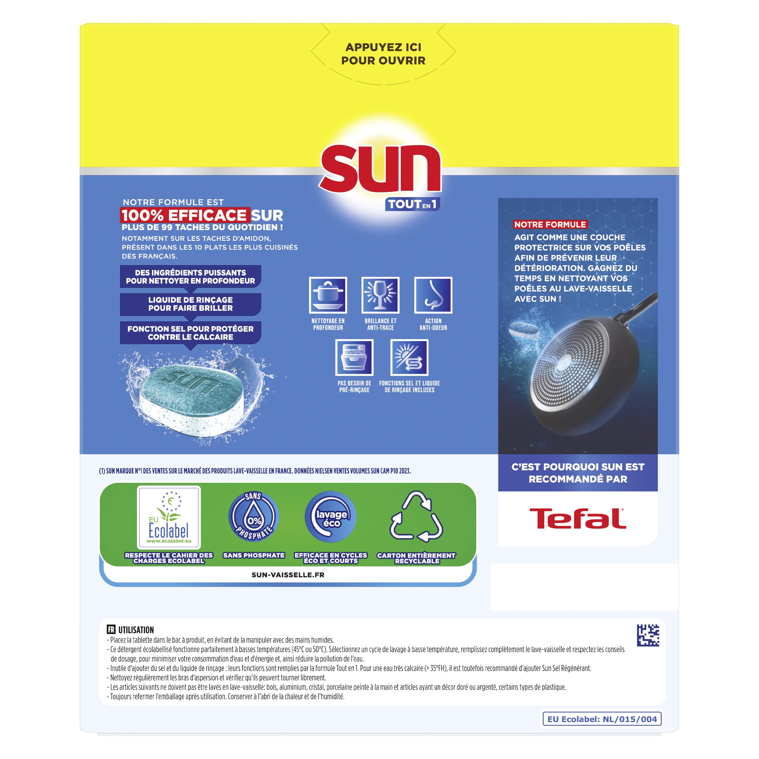 sun-expert-plus-pro-expert-capsule-lave-vaisselle-regular-x68-4en1 image 2