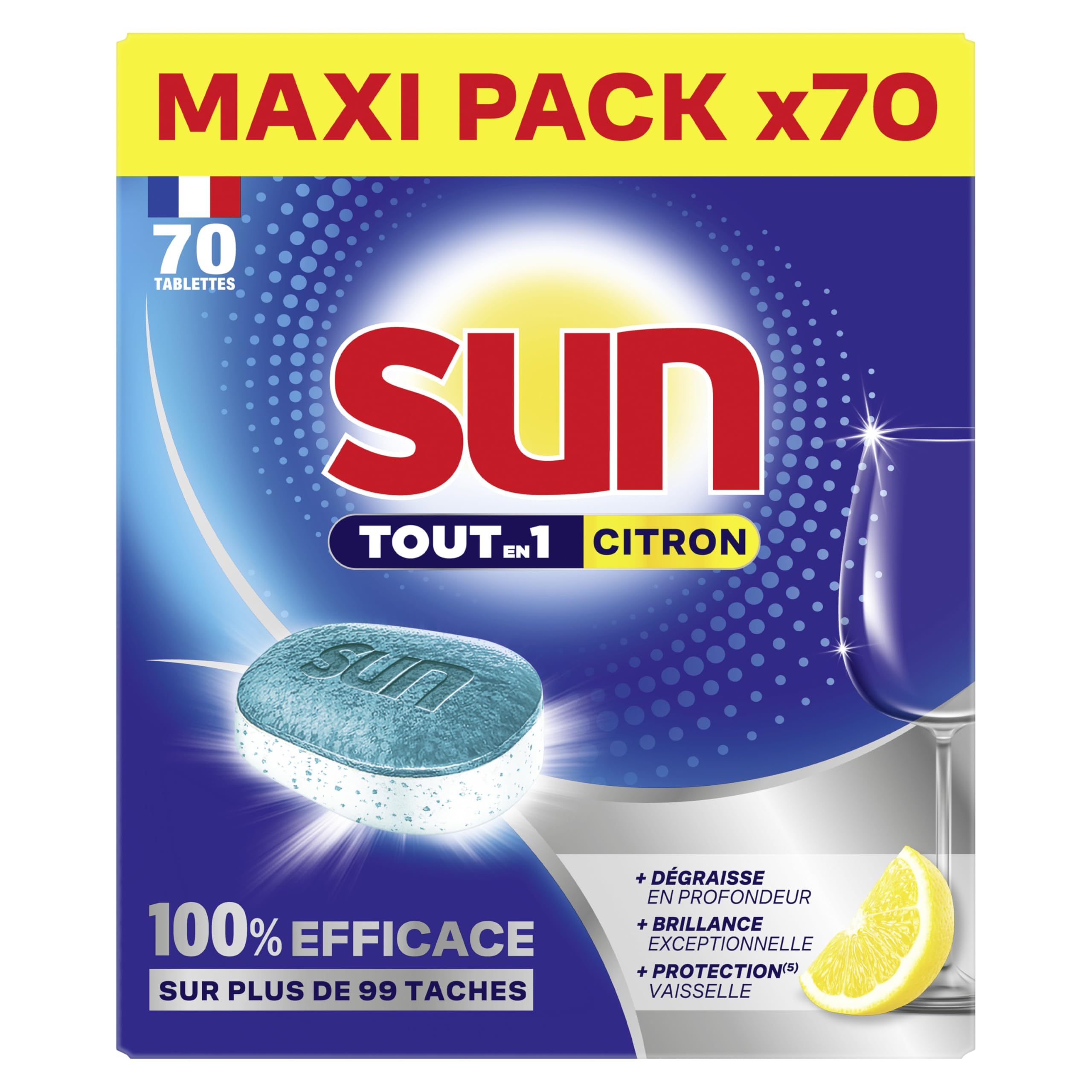 sun-tout-en-1-tablettes-lave-vaisselle-citron-86-pastilles image 4