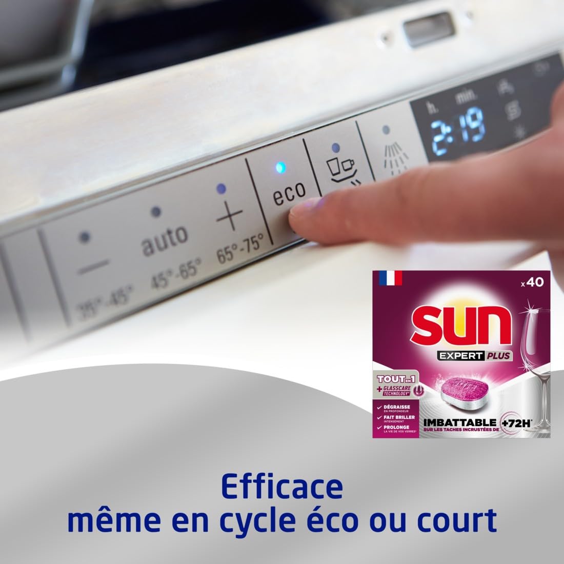 sun-expert-plus-tout-en-1-tablettes-lave-vaisselle-x40-verre-brillant image 5