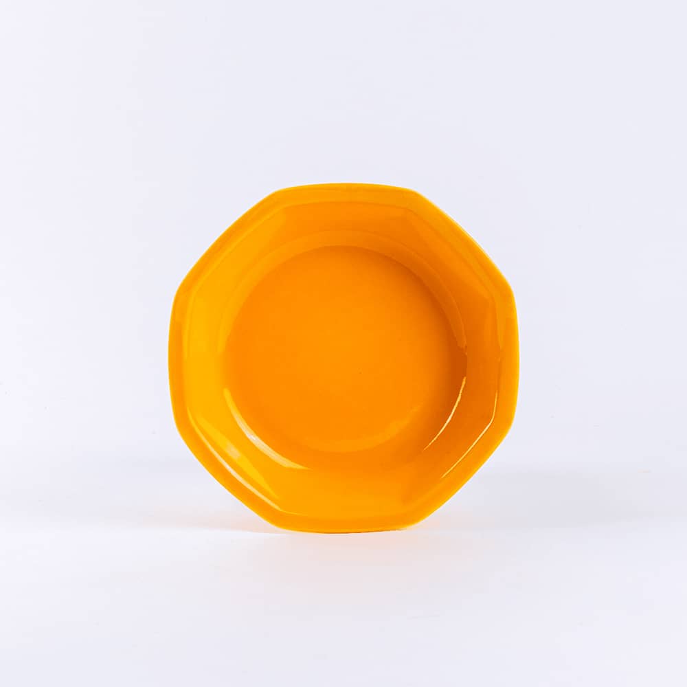 ogre-la-fabrique-intemporelle-assiette-creuse-porcelaine-jaune-moutarde-19-cm image 1