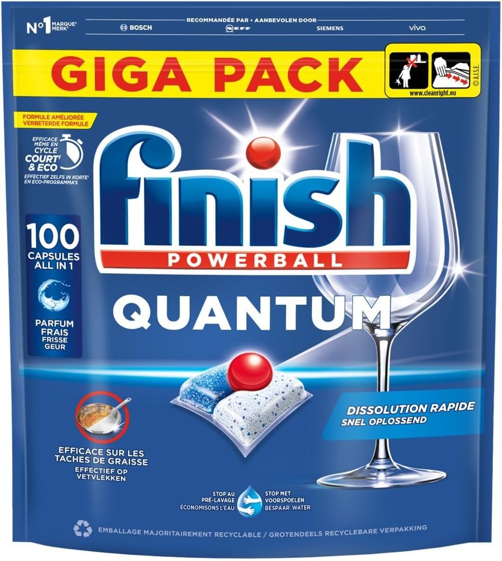 finish-quantum-pastilles-lave-vaisselle-400-anti-graisse image 2