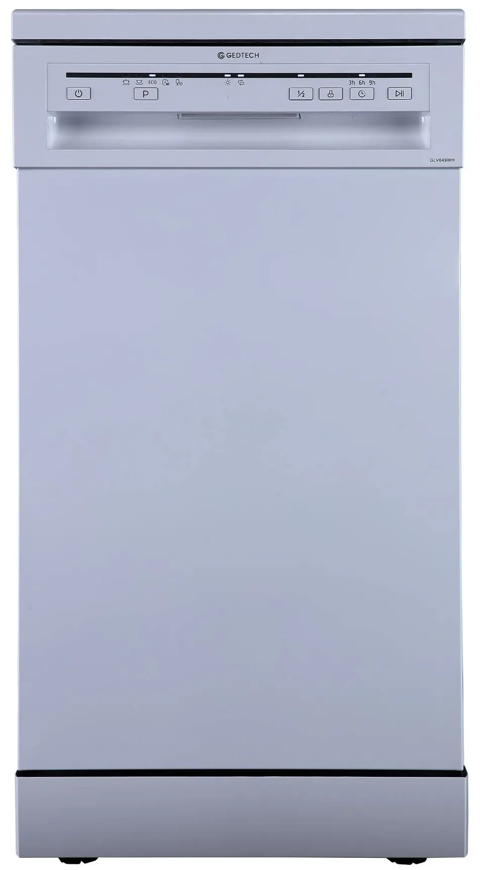 gedtech-lave-vaisselle-glv649wh-9-couverts-blanc-45-cm-classe-c image 1