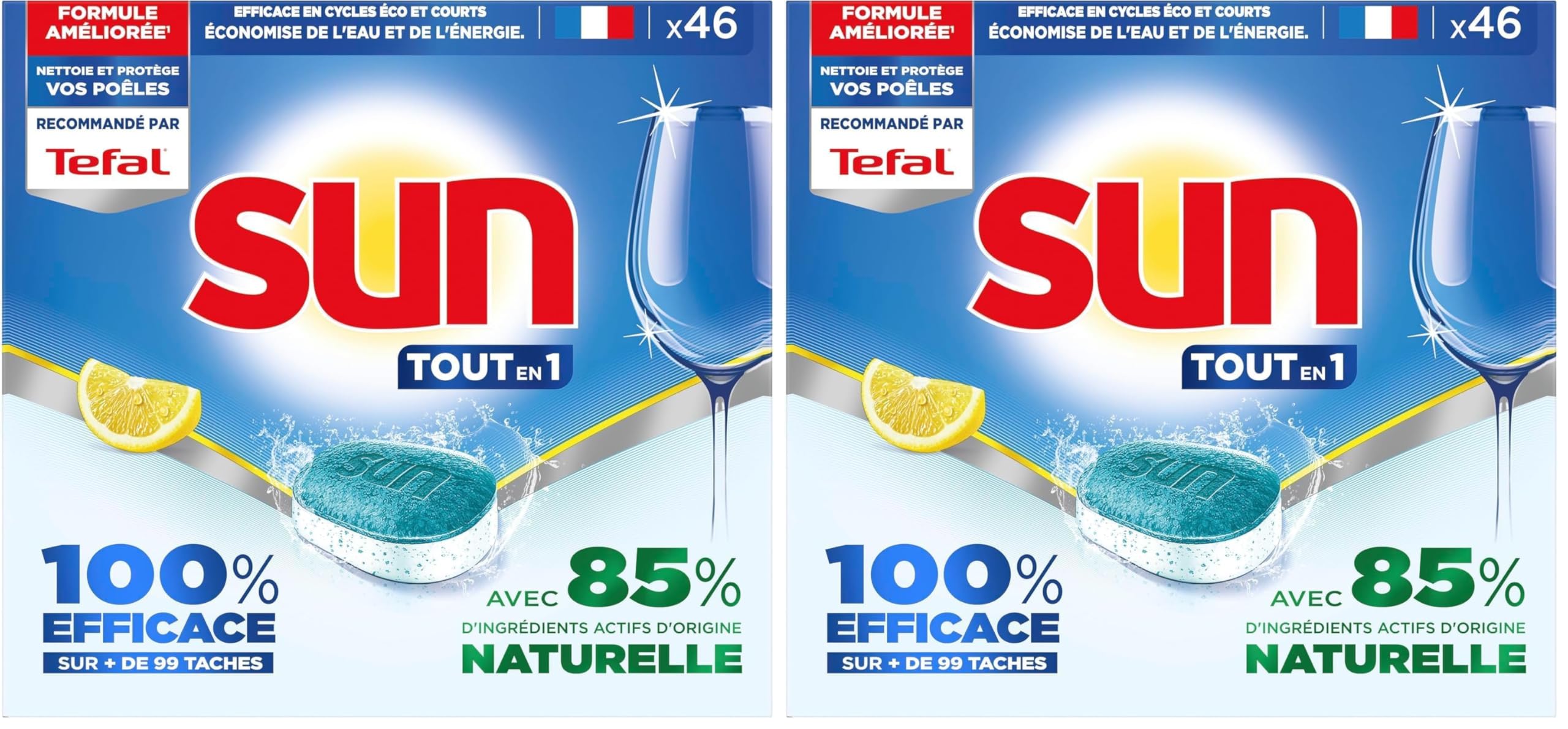 sun-tout-en-1-tablettes-lave-vaisselle-citron-86-pastilles image 3